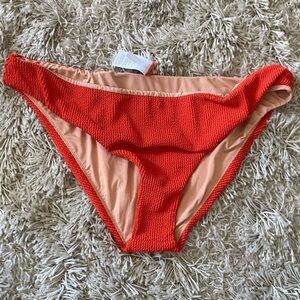 J. Crew NWT Scrunchie Hipster Bikini Bottom Women’s Size XL